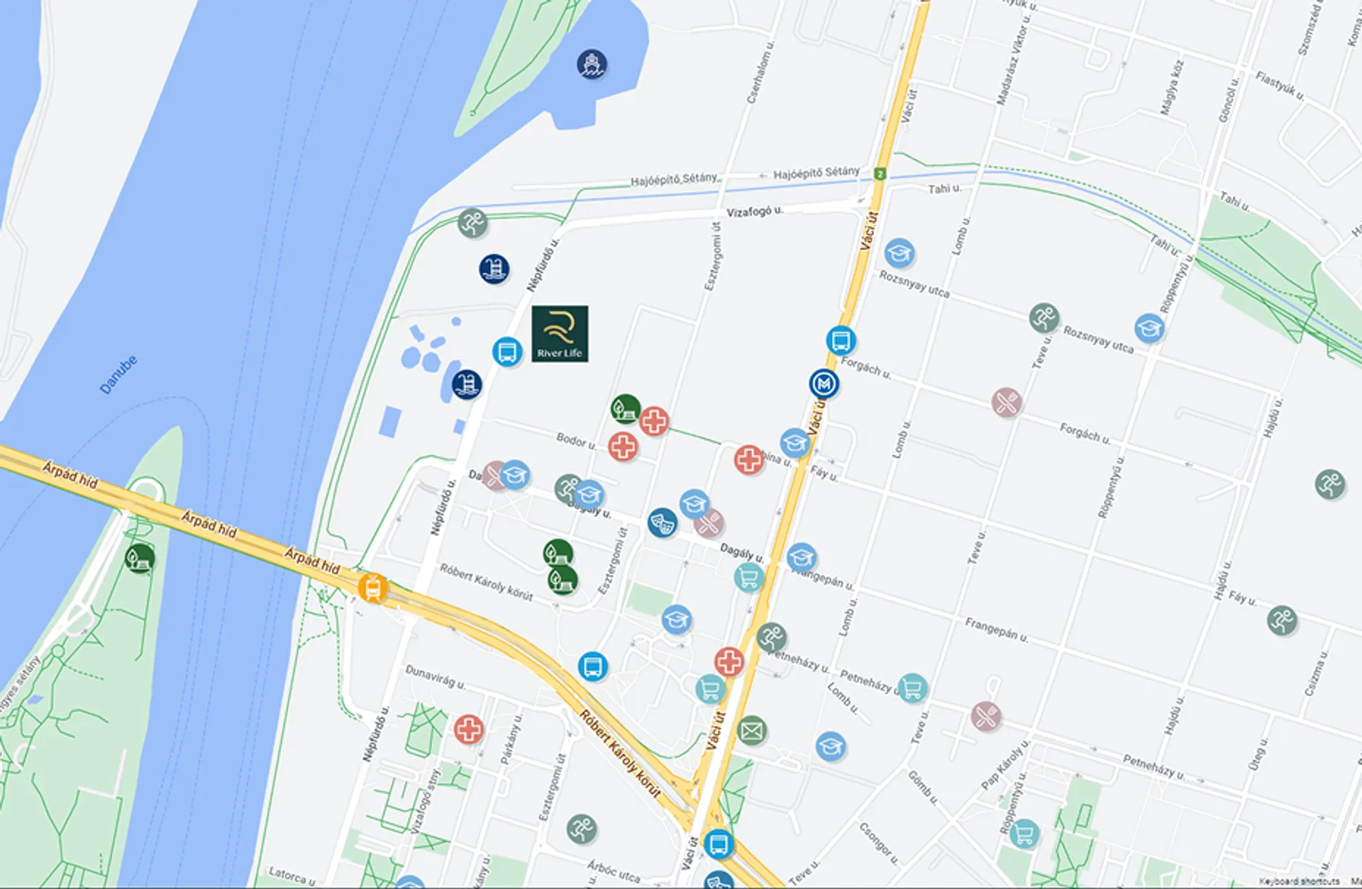 Riverlife map